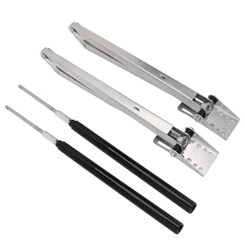 2PCS Solar Automatic Greenhouse Vent Opener Aluminum Alloy Window Opener with 15lb/7kg Capacity Easy Install for Roof Vents Farm Greenhouses (No Battery Needed)