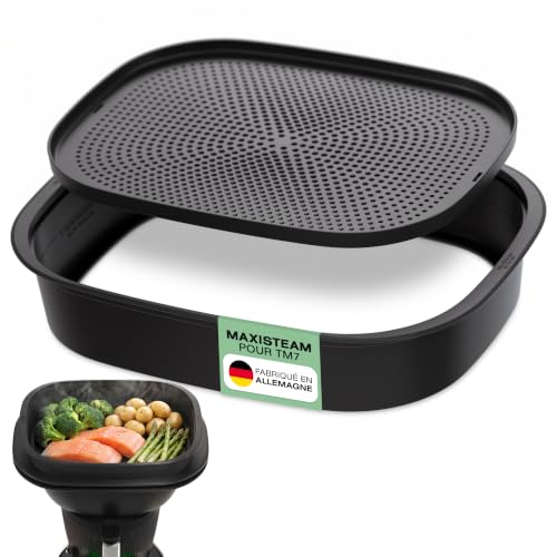 Wundermix MaxiSteam® Varoma® Grossissement pour Thermomix TM7 avec étagère