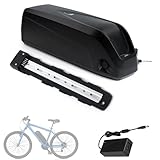 TGHY Batería Bicicleta eléctrica 36V 10,4Ah 12Ah 15Ah 18Ah batería de Tubo Inferior 48V 8Ah 10,4Ah 12Ah 15Ah batería de Iones de Litio con Cargador para Accesorio de Motor 0 a 700W,48v8ah