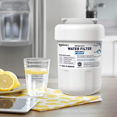 Amazon Basics Replacement Ge Mwf Refrigerator Water Filter Cartridge - Pack Of 2, Advanced Filtration #TOP7