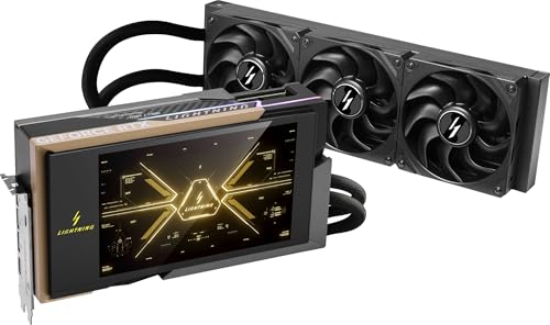 Image of MSI GeForce RTX 5090 32G Lightning Z Graphic Card - NVIDIA GeForce RTX 5090 GPU, 32GB GDDR7 512-bit Memory, PCI Express Gen 5 x16 Interface, High Clock Speeds, Cooling System