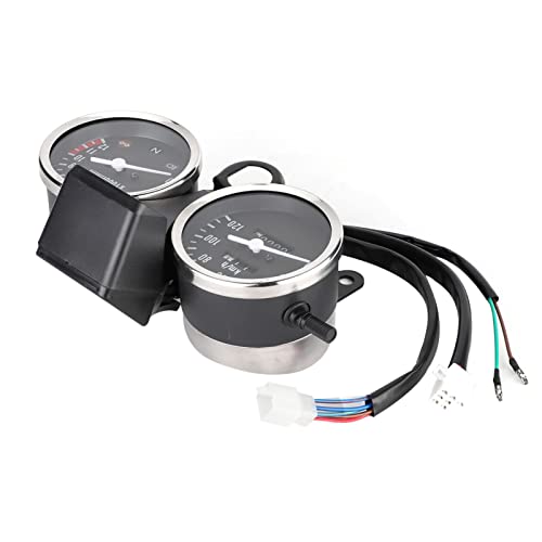 image for Acouto Dirt Bike Tachometer Kit for GN125 Motorcycle Digital Speedomet