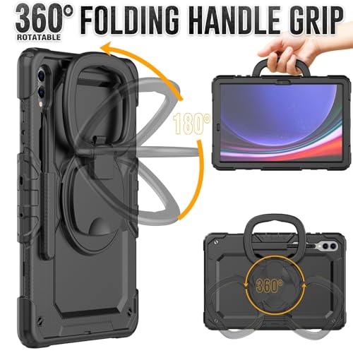 Coque Galaxy Tab S9 Ultra avec bandoulière et dragonne pour travailler en déplacement - 3