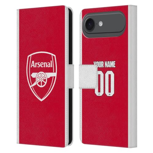 Étui Portefeuille iPhone 17 Air Arsenal Coque Cuir Personnalisée Match 2026