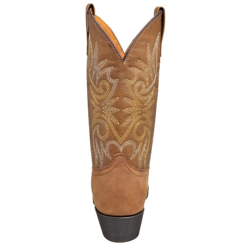 Laredo Men's 12” Trucker boot,Tan Distressed,11.5 D US - Thumbnail 7