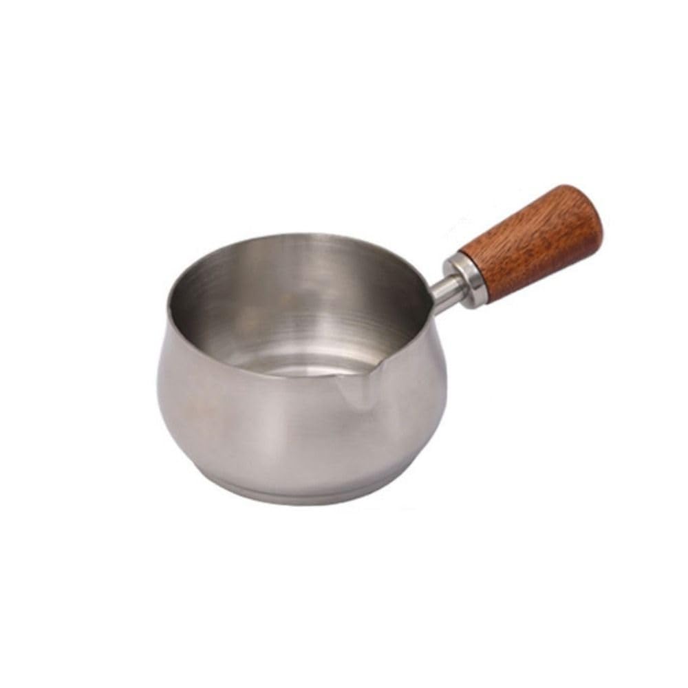 Mini Sauce Pan Butter Warmer Pot Mini Butter Melting Pot Small Saucepan Heating Cookware Soup Wamer Pan 60ml