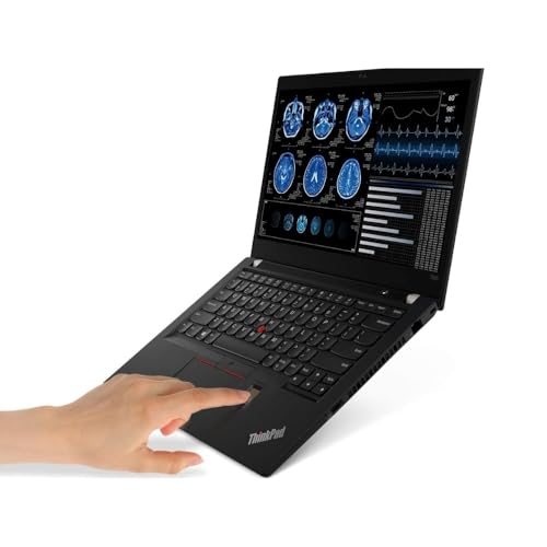 Image of Lᥱnovo ThinkPad T490 Laptop Intᥱl Core i7 8th Gen 14-inch Full HD (512GB SSD /16GB RAM /Win 10 pro Thin and Light),Black (Rᥱfurb) Touchscreen