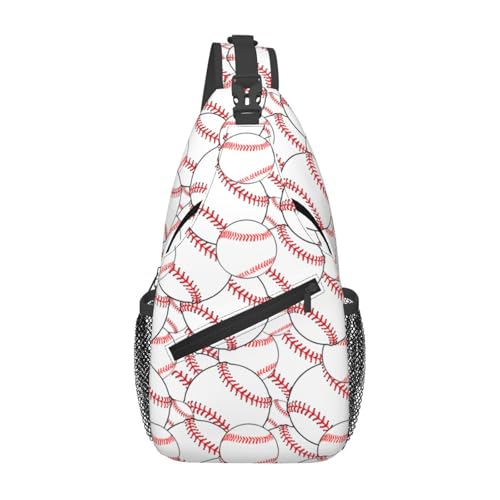 Image of Sling Backpack For Men Hiking Daypack Crossbody Shoulder Bag Travel Chest Pack | Hiking