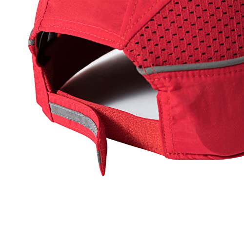 Gorra de seguridad ligera con micro ala y protección de cabeza resistente 6