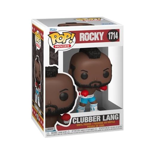 FUNKO Pop! Movies: Rocky - Clubber Lang - Rocky Franchise - Figura de Vinilo Coleccionable - Idea de Regalo - Mercancia Oficial - Juguetes para Niños y Adultos - Movies Fans
