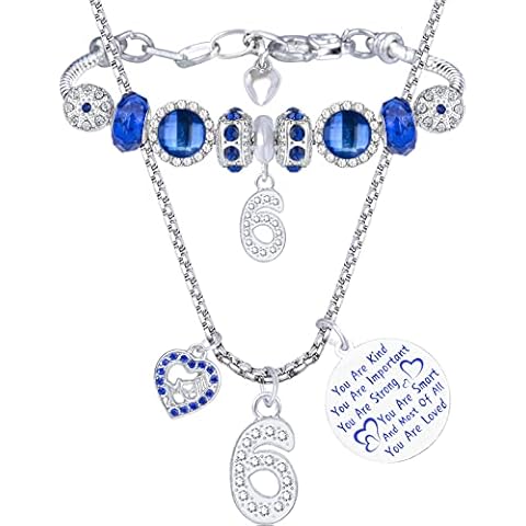 6th Birthday Gifts for Girls Blue Cover