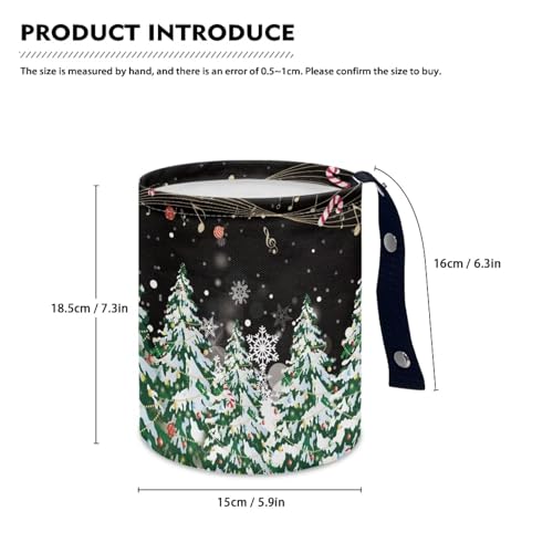 Image of Hummingbird Green Car Garbage Can Mini Car Trash Bin Hanging Headrest with Adjustable Buttons Multipurpose Car Organizer