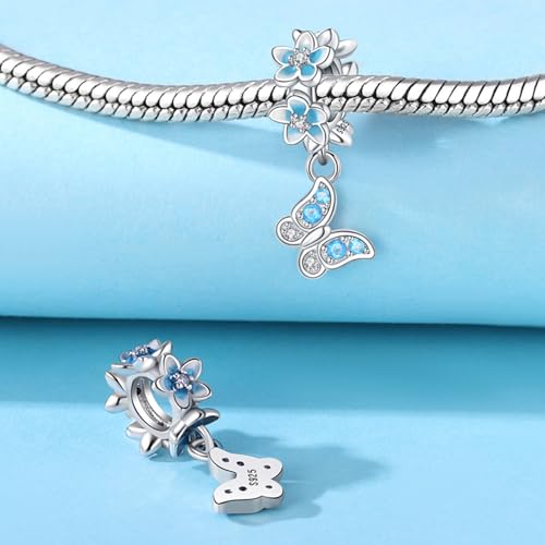 Image of ARTCHARM 925 Sterling Silver Stopper Beads Spacers Charms fits European DIY Bracelet, Personalized Gifts for Mothers Day /Birthday /Christmas