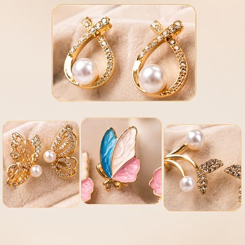 Image of Customized Earrings Gift Set with Name Engraved Jewelry Box | Designer Stud Earrings Combo for Women & Girls | Personalized Jewelry Organizer Box Gift for Birthday, Anniversary
