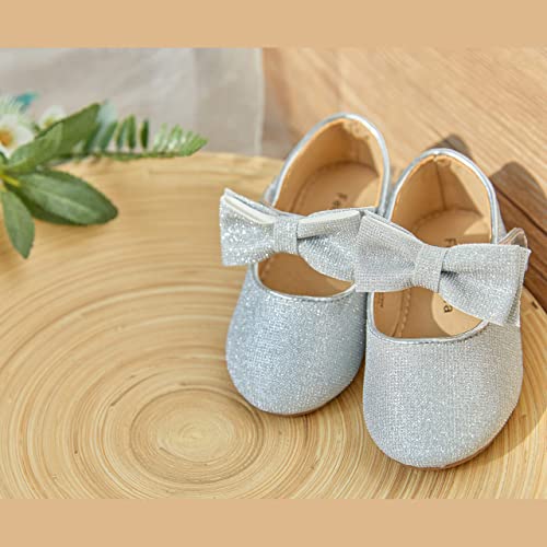 Image of Felix & Flora Toddler Flower Girl Dress Shoes - Girl Ballet Flats Party School Shoes Wedding