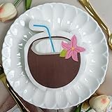 Servilletas de Papel Coco Servilletas de Papel Desechables,Suaves y Resistentes,Sin Fragancia,para Comunión,Fiestas,Cumpleaños,Bodas,Decoración de Mesa20 Paquetes(33x33cm）