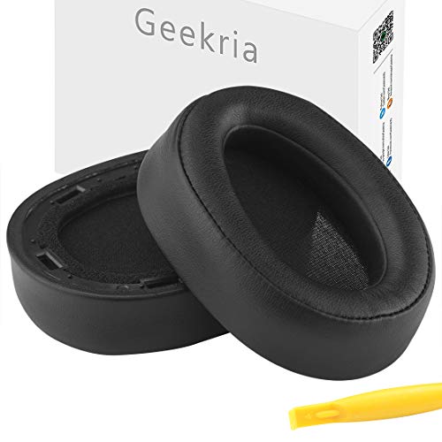 Geekria Earpad Replacement for Sony MDR-100ABN WH-H900N Headphone Replacement Ear Pad/Replacement Earpads/Ear Cushion/Ear