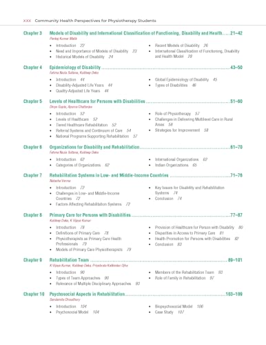 Image of Community Health Perspectives for Physiotherapy Students (PB 2026)