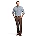 IZOD Men's American Chino Flat-Front Straight-Fit Pants, Decaf Coffee, 34W x 30L