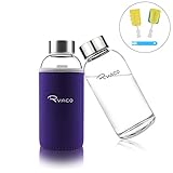 Estancia hidratada: botella de agua de capacidad de 18 oz es perfecto para Camping, Senderismo, Viajes, Yoga, Cocina, Casa, Oficina y Escuela. Manténgase hidratado y saludable beber todos los días.
