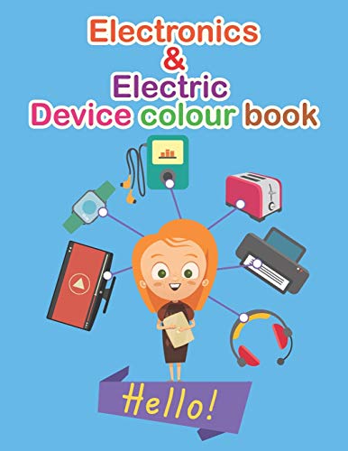 LEARN Electronics & Electric Device: Colour Book Daily uses devices image 3