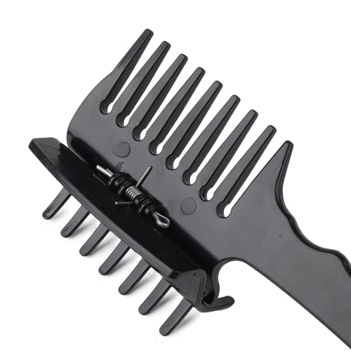 Horse Pet Detangler Plastic Comb for Long Tail Mane Forky Comb