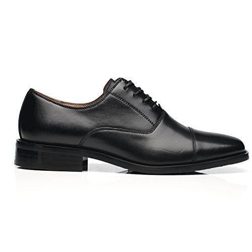 Image of NXT NEW YORK Men's Dress Shoes Lace Up Leather Oxford Shoes for Men Comfortable Classic Modern Formal Business Shoes