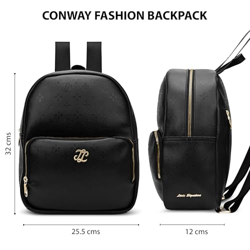 Image of Lavie Signature Women's Colourblock Conway Fashion Backpack for Women | Fashion Backpack for Work | Ladies purse | Stylish Shoulder Bag | Gift For Women