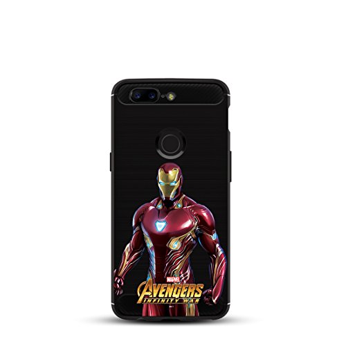 Image of MTT Iron Man Infinity War Officially Licensed Armor Back Case Cover for OnePlus 5T (Design 253)