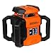 Johnson Level & Tool JRT300-RDHV-S Self-Leveling Red Dual Slope Rotary Laser System, 4,000FT Range, Lithium Ion Batteries, Magnetic Target, Laser Detector, Remote Control, Tripod and 13 FT Grade Rod