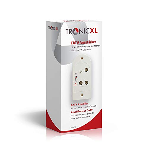 Antennenverstärker TronicXL für Kabelfernsehen mit 25 dB Verstärkung