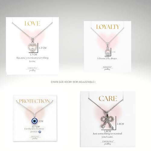 Image of 5 Pcs Necklace Combo Set for Women & Girls | Stylish Chain with Pendant Jewellery Set | Fashion Pendant Chains for Birthday, Anniversary & Valentine's Day Gift