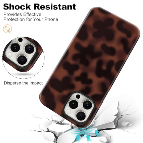 Magnetic for iPhone 14 Pro Max Cute Tortoise Shell Phone Case Brown Amber by flewfun - Used condition - Image 6