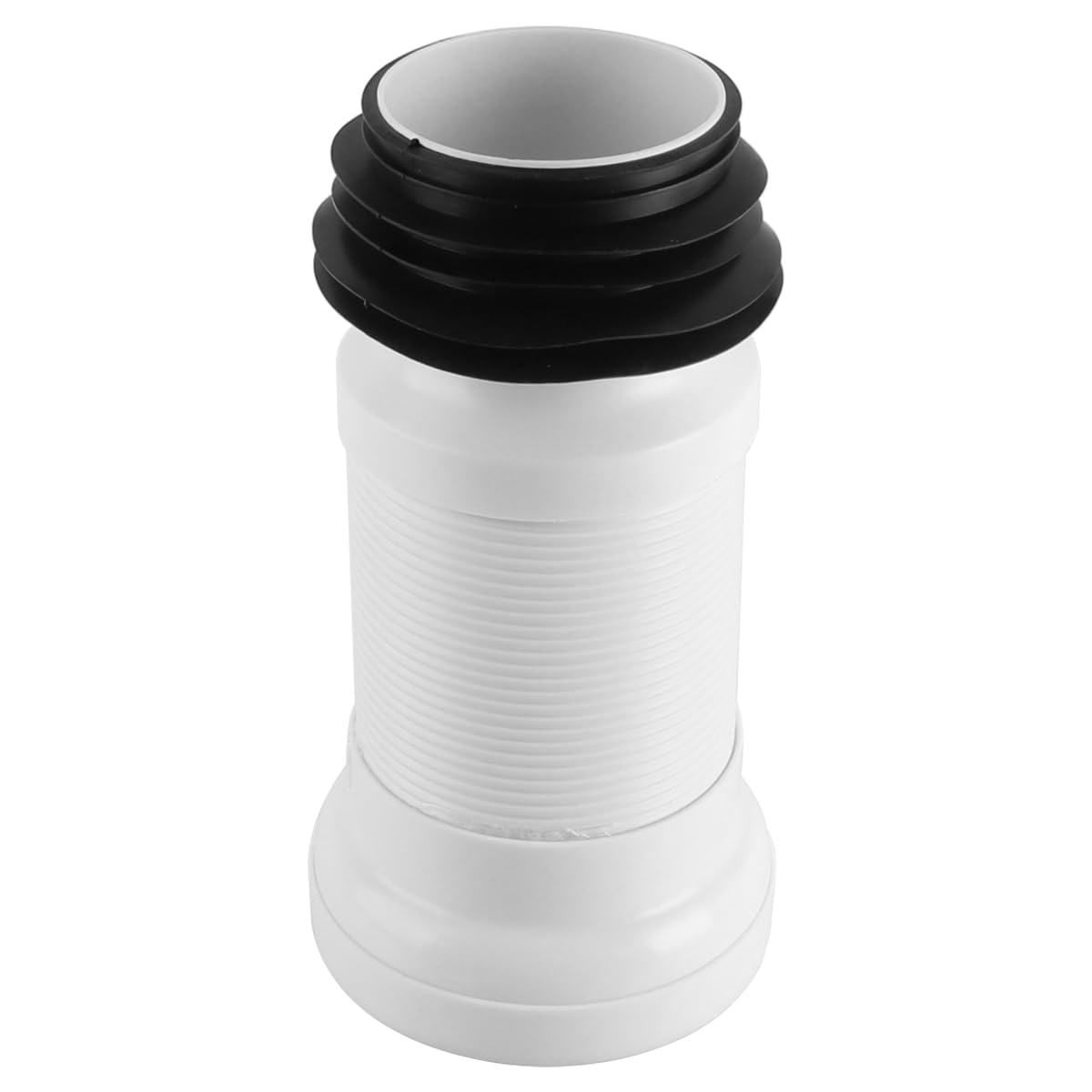 Connettore Flessibile per WC, Tubo di Scarico Universale, Lunghezza Regolabile da 250 mm a 500 mm, Antipiega, Resistente agli odori, Adatto per WC Standard.