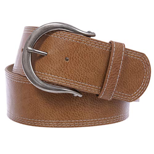 Ceinture en cuir taille haute ajustée pour ceinturer un vêtement trop ample