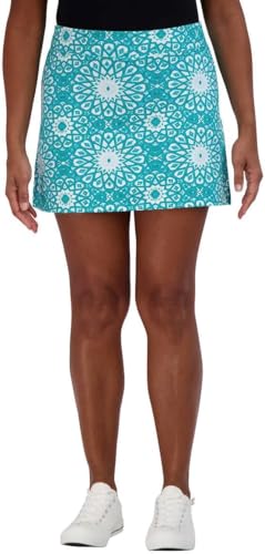 Colorado Tranquility Clothing Women Skort (Medium, Kaleidoscope Teal)
