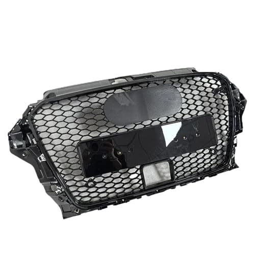Grille de pare-chocs avant voiture RS3 A3 S3 8V 2014 2015 2016 avec trou ACC