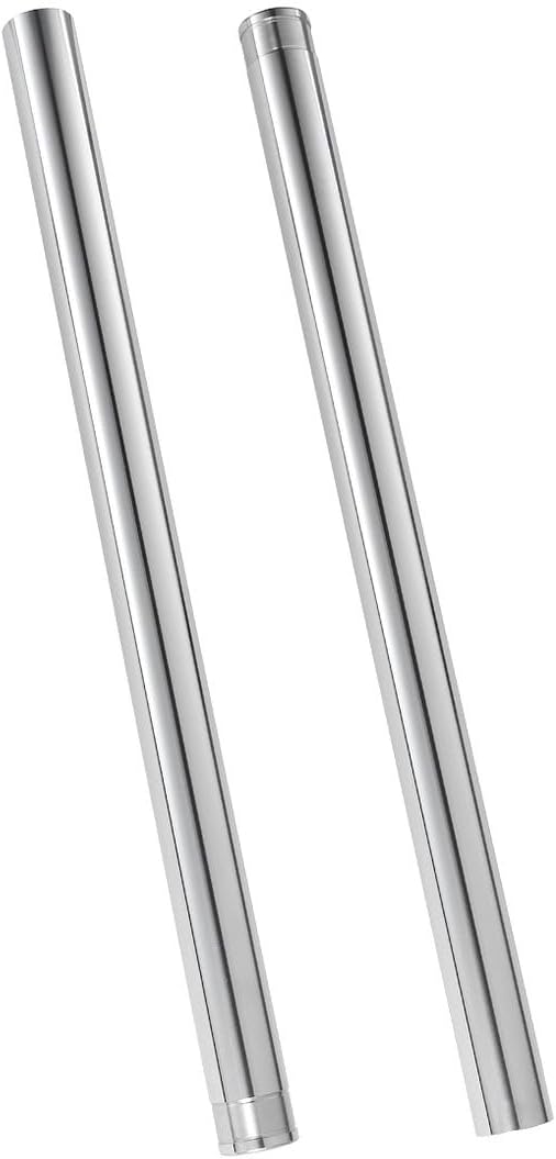 LANBAO Front Inner Fork Tubes Fork Pipes For Kawasaki ZR400 ZRX400 2006 2007 2008 ZRX-II 2006-2008 41x617mm Silver