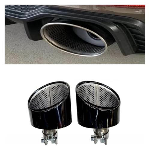 排気管テールパイプ に適合する A4 に適合するA6 に適合するA7 に適合するA5 に適合するRS4 に適合するRS6 RS7 RS5 マフラーチップ テールパイプ ステンレススチール エキゾーストパイプ 1ペア(B)