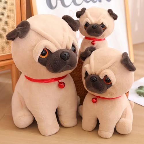 Image of EITHEO Soft Plush Dog Toy for Kids (40 cm) | Cute Stuffed Puppy Teddy Bear | Ultra Soft Huggable Animal Toy for Boys & Girls | Birthday Gift & Home Decor (Brown)