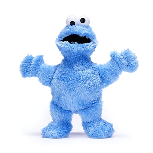 Posh Paws 37625 Sesame Street Cookie Monster - Brinquedo macio de 28 cm (28 cm), cor azul