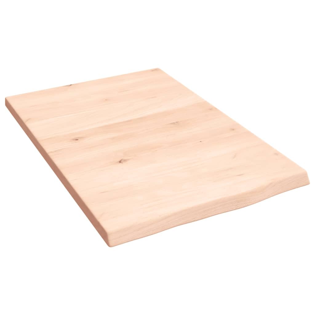 Estantería de pared de madera maciza de roble 40 x 60 x 2 cm con