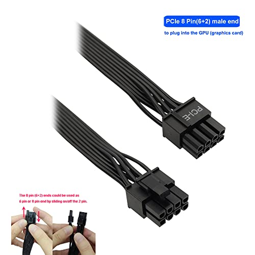 Câble PCIe EVGA COMeap remédiant aux manques de connecteurs de GPU