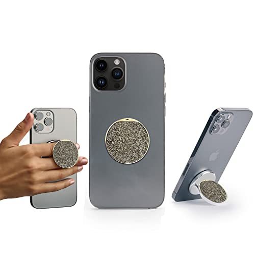 Soporte para teléfono móvil HANDL New York dorado ideal para selfis y vídeos