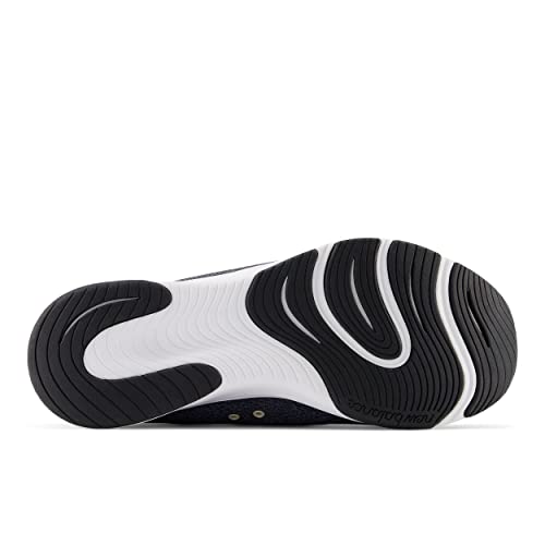 New Balance Women's DynaSoft Nergize V1 Slip On Cross Trainer, Black/Team Cream, 5.5 Wide