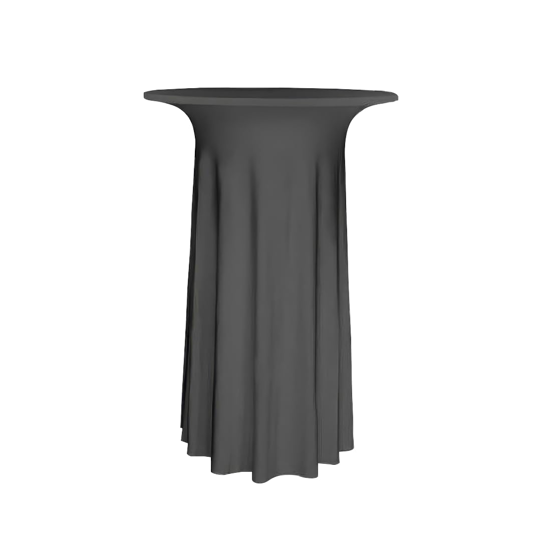Luxor Deluxe Housse pour table haute Anthracite 80-85 cm