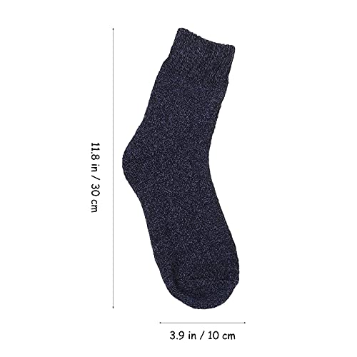 SOIMISS Inverno Meias Térmicas 5 Pares Mistura de Cores Das Mulheres Macio Grosso Quente Meias de Al