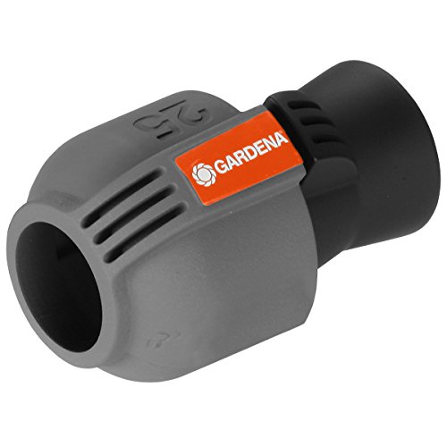 Gardena Verbinder, Metall, Schwarz/Grau, 1 Stück S für Zubehör -...