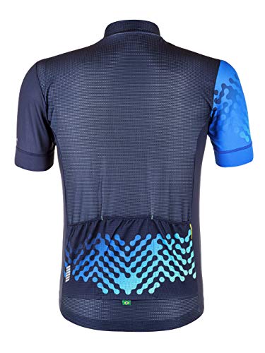 Camisa Mc Masculina, Mauro Ribeiro Sports, Even Az Gg, Azul