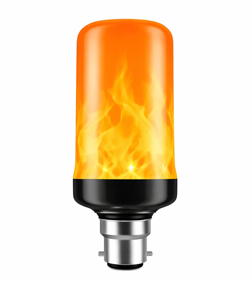 eclissia Flame Effect Light Bulb, Flicker Lighting Feature,4 Modes Flickering Bulbs with Upside Down Effect,Flame Bulb for Diwali.-image-39